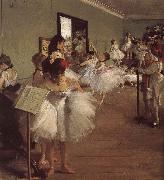 Edgar Degas Dance class Germany oil painting artist
